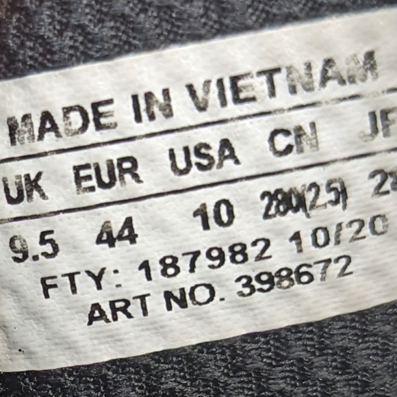 Salomon X Ultra Mid Gortex Black Gray Hiking Boots  Ortholite Men's Size 10The - Picture 10 of 11